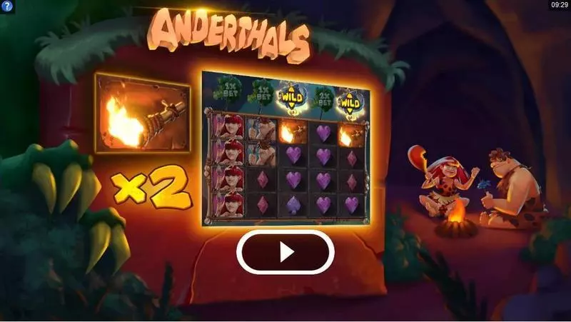 Info and Rules - Anderthals Microgaming Slots Game
