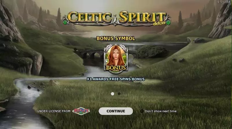 Info and Rules - Celtic Spirit StakeLogic Slots Game