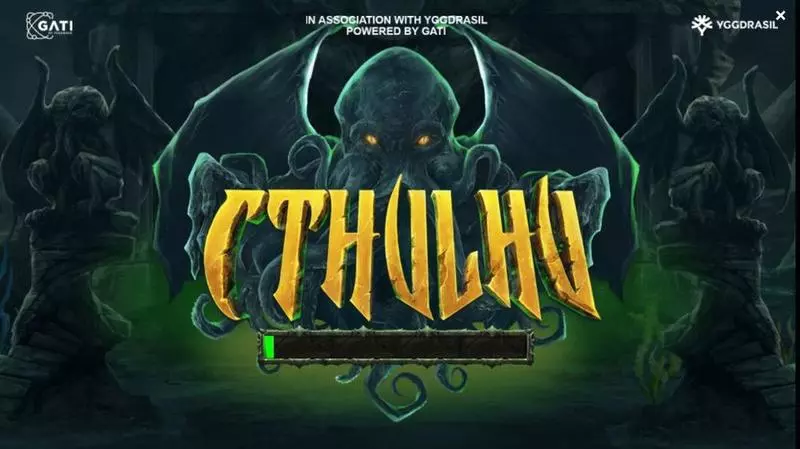 Introduction Screen - Cthulhu G.games Slots Game
