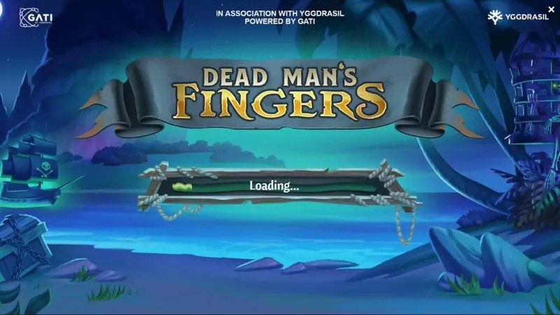 Introduction Screen - Dead Man’s Fingers G.games Slots Game