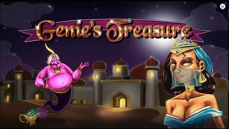 Info and Rules - Genie's Treasure 2 by 2 Gaming Slots Game