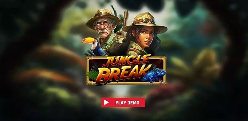 Introduction Screen - Jungle Break Red Rake Gaming Slots Game