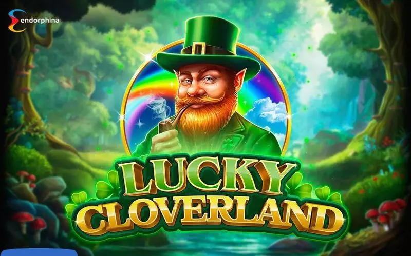 Logo - Lucky Cloverland Endorphina Slots Game