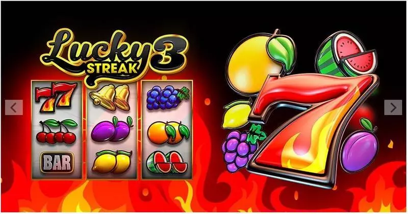 Main Screen Reels - Lucky Streak 3 Endorphina Slots Game