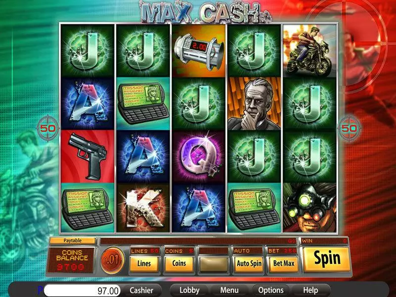 Main Screen Reels - Max Cash Saucify Slots Game