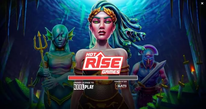 Introduction Screen - Medusa Hot 1 ReelPlay Slots Game