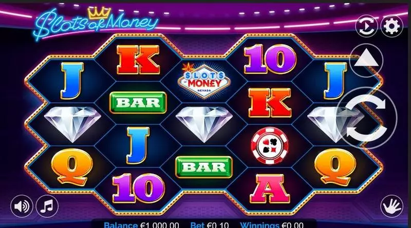 Main Screen Reels - Slots of Money  Betdigital Slots Game