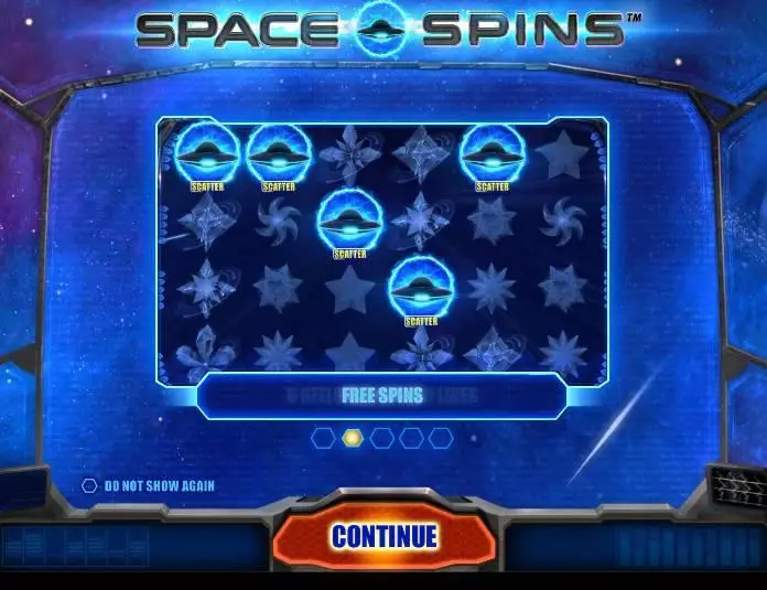 Info and Rules - Space Spins Wazdan Slots Game