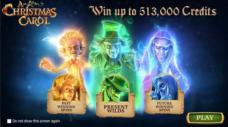 Info and Rules - A Christmas Carol BetSoft Slots Game