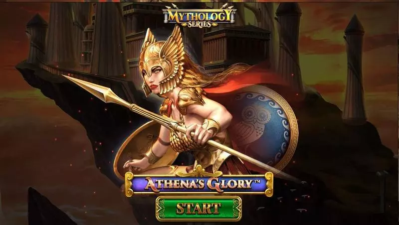 Introduction Screen - Athena's Glory Spinomenal Slots Game