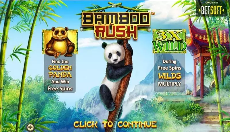 Info and Rules - Bamboo Rush  BetSoft Slots Game