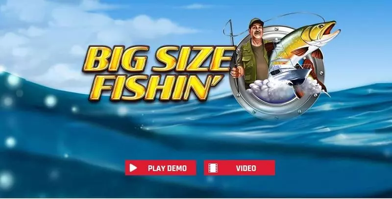 Introduction Screen - Big Size Fishin' Red Rake Gaming Slots Game