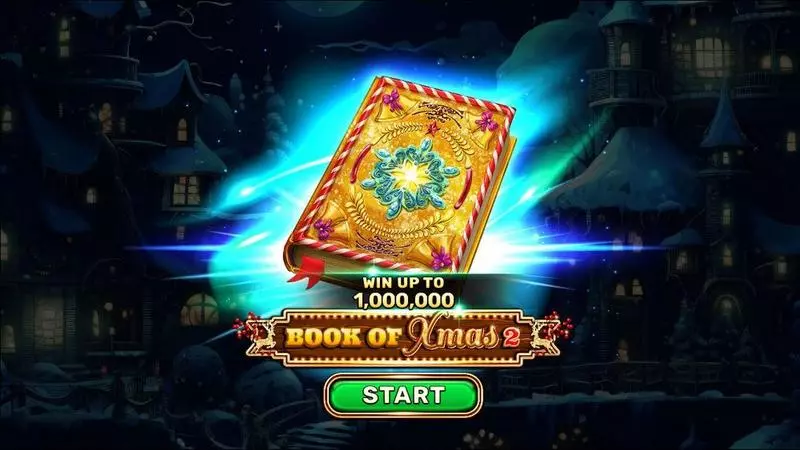 Introduction Screen - Book Of Xmas 2 Spinomenal Slots Game
