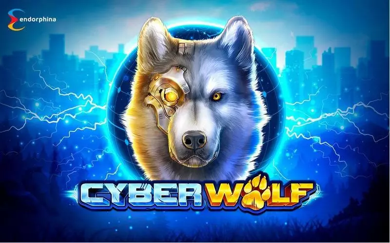 Logo - Cyber Wolf Endorphina Slots Game