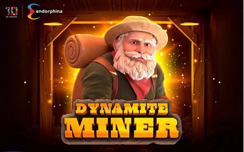 Logo - Dynamite Miner Endorphina Slots Game