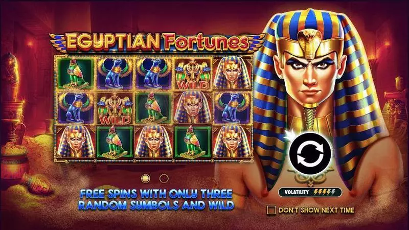 Info and Rules - Egyptian Fortunes Pragmatic Play Slots Game