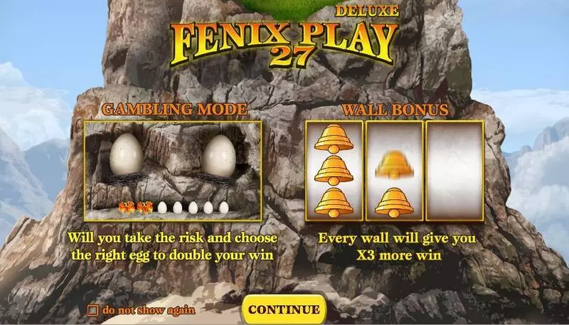 Info and Rules - Fenix Play 27 Deluxe Wazdan Slots Game