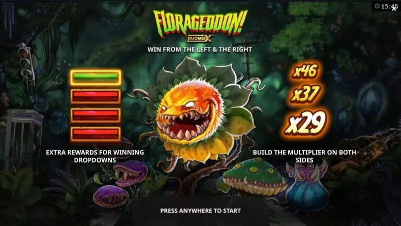 Info and Rules - Florageddon! DuoMax Yggdrasil Slots Game