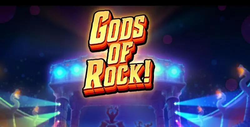 Logo - Gods of Rock Thunderkick Slots Game