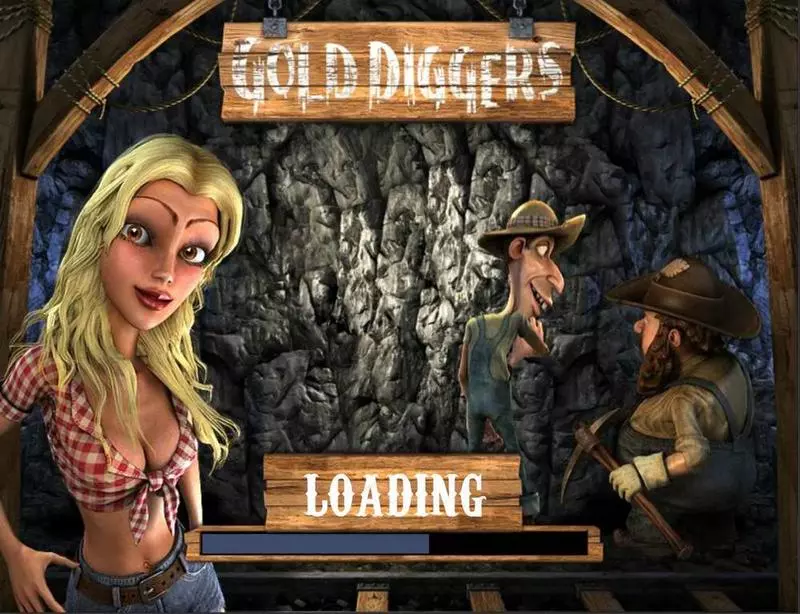 Info and Rules - Gold Diggers BetSoft Slots Game