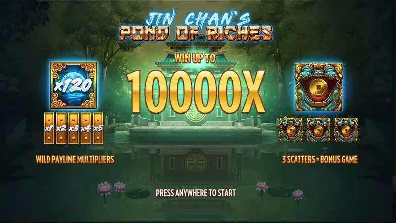 Info and Rules - Jin Chan´s Pond of Riches Thunderkick Slots Game