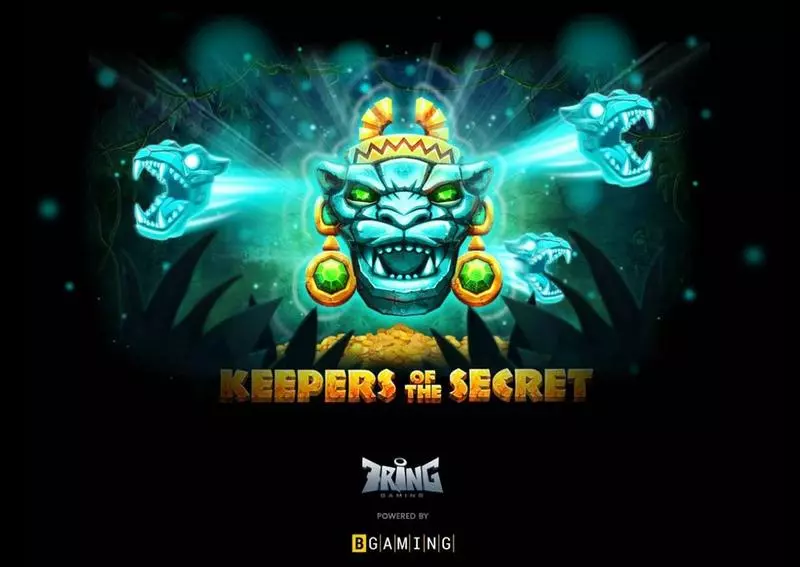 Introduction Screen - Keepers of Secret BGaming Slots Game