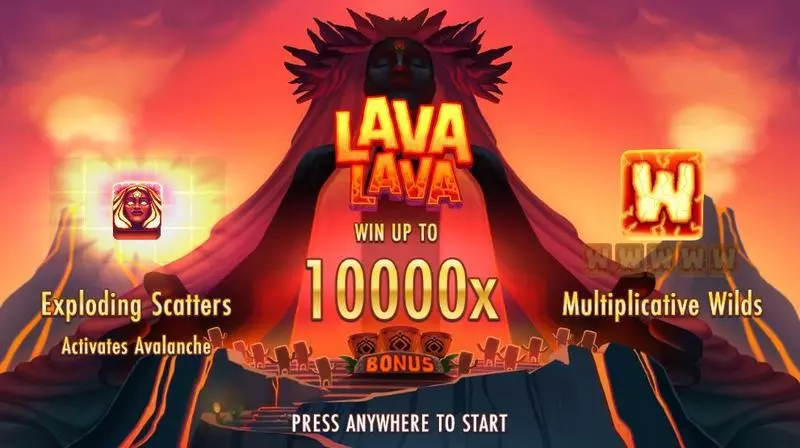 Info and Rules - Lava Lava Thunderkick Slots Game