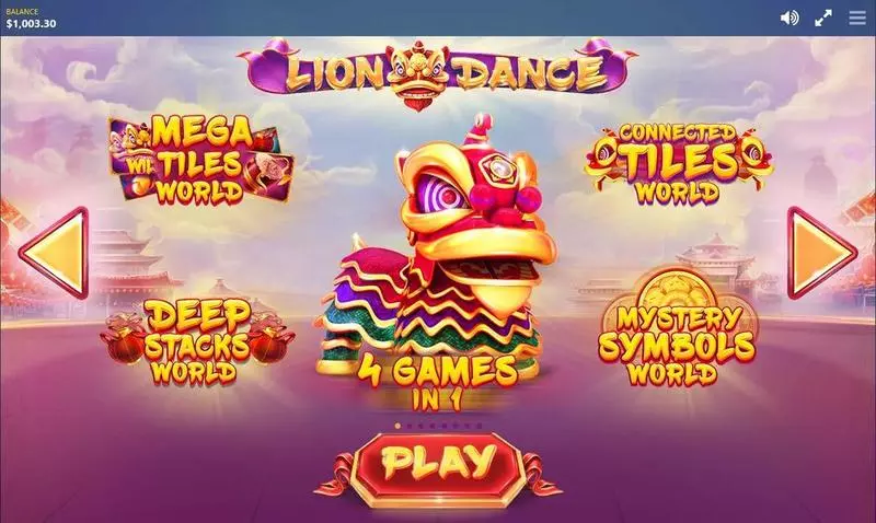 Info and Rules - Lion Dance Red Tiger Gaming Slots Game