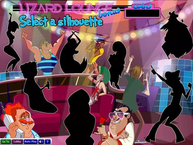 Bonus 1 - Lizard Lounge Wizard Gaming Slots Game