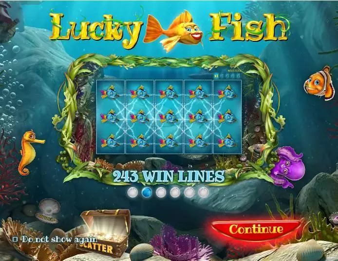 Info and Rules - Lucky Fish Wazdan Slots Game