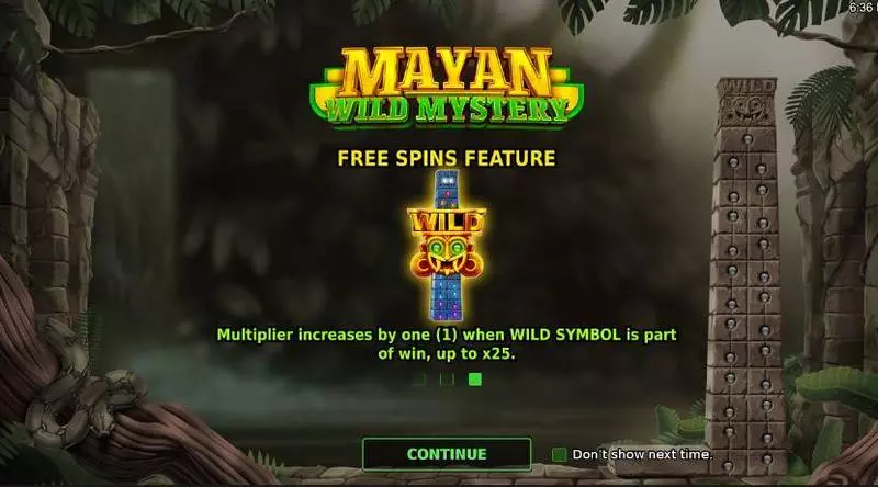 Info and Rules - Mayan Wild Mystery StakeLogic Slots Game
