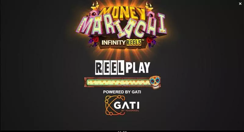 Introduction Screen - Money Mariachi Infinity Reels ReelPlay Slots Game