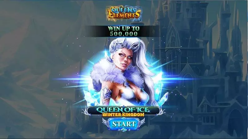 Main Screen Reels - Queen Of Ice – Winter Kingdom Spinomenal Slots Game