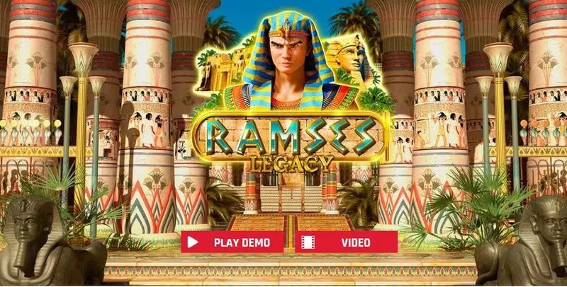 Introduction Screen - Ramses Legacy Red Rake Gaming Slots Game