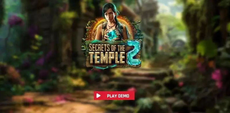 Introduction Screen - SECRETS OF THE TEMPLE 2 Red Rake Gaming Slots Game