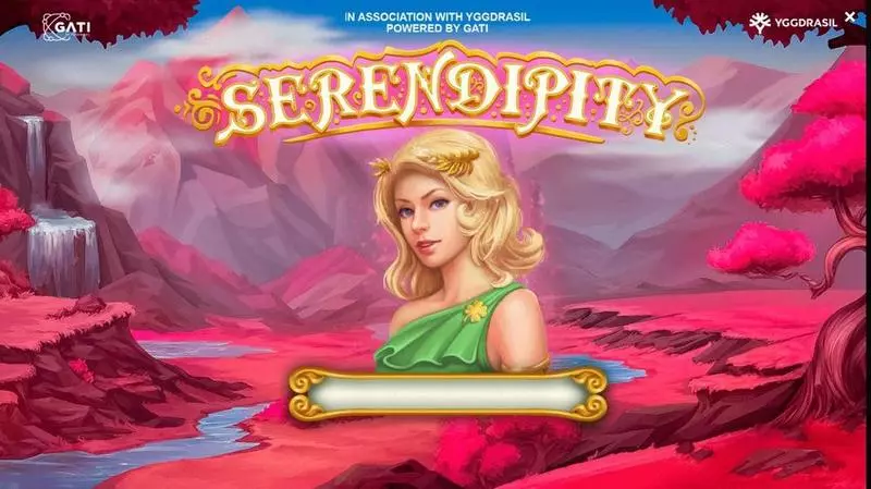 Introduction Screen - Serendipity G.games Slots Game