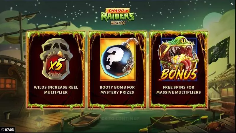 Bonus 1 - Shadow Raiders MultiMax Bang Bang Games Slots Game