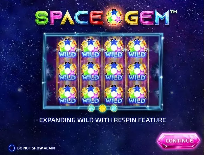 Info and Rules - Space Gem Wazdan Slots Game