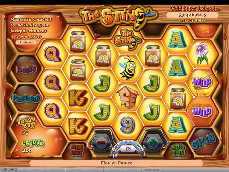 Bonus 1 - The Sting bwin.party Slots Game