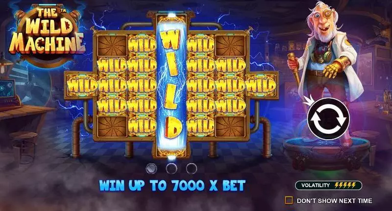 Info and Rules - The Wild Machine Pragmatic Play Slots Game