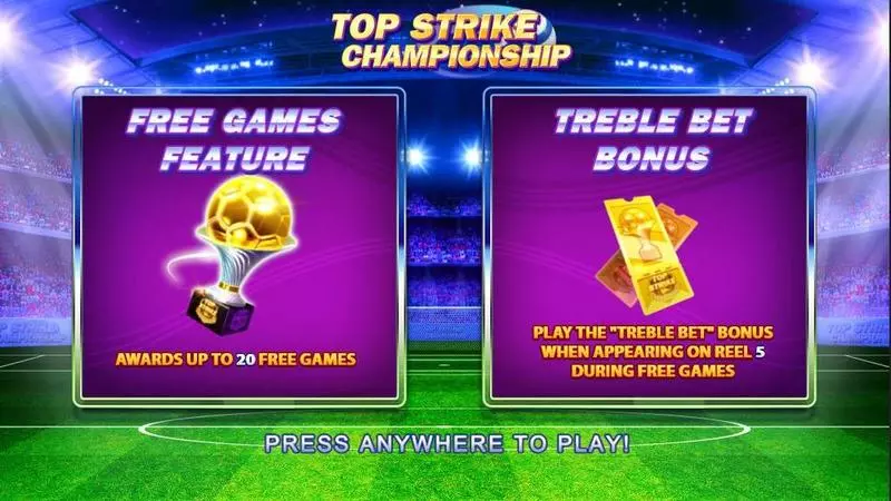 Info and Rules - Top Strike Championship NextGen Gaming Slots Game