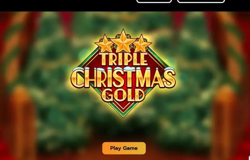 Info and Rules - Triple Christmas Gold Thunderkick Slots Game