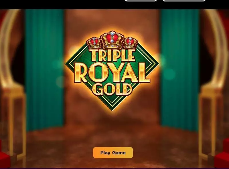 Info and Rules - Triple Royal Gold Thunderkick Slots Game