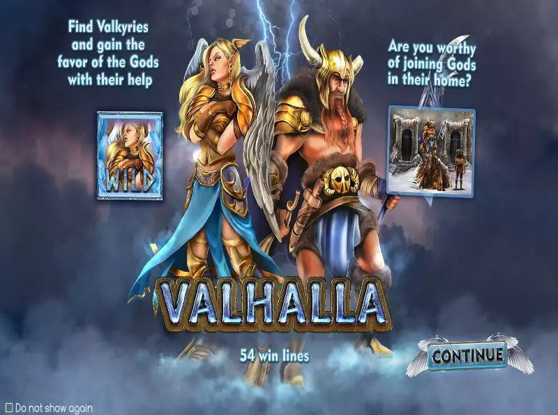 Info and Rules - Valhalla Wazdan Slots Game