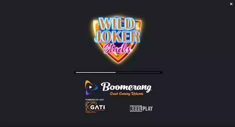 Introduction Screen - Wild Joker Stacks ReelPlay Slots Game